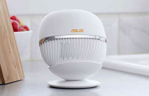 Asus PureGo detector on a counter