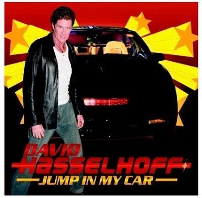 David Hasselhoff 'Jump In My Car' single cover