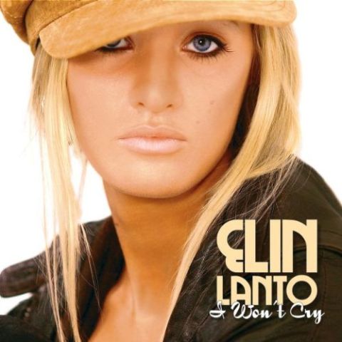 Elin Lanto 'I Won't Cry' single cover