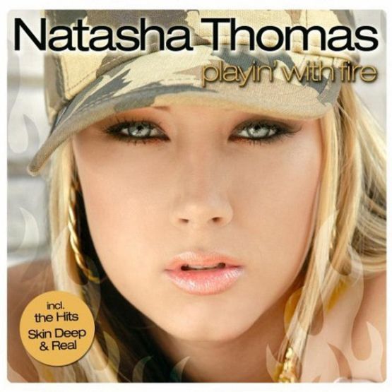 Natasha Thomas 'Playin' With Fire' album cover