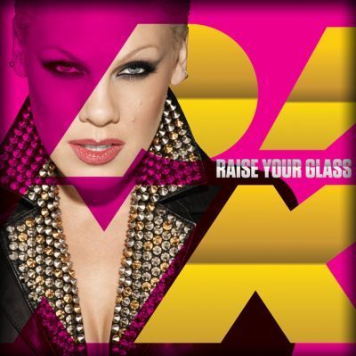 Pink 'Raise Your Glass' single cover