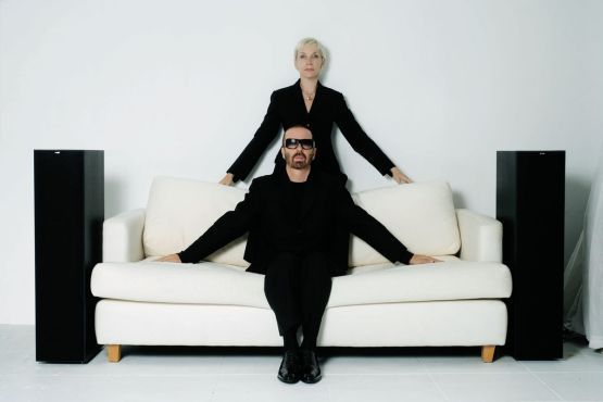 Annie Lennox and Dave Stewart of Eurythmics