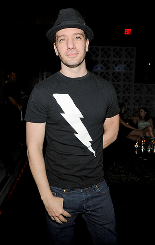 JC Chasez at MTV 'The Phone' Premiere Party