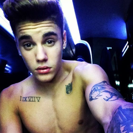 Justin Bieber chest