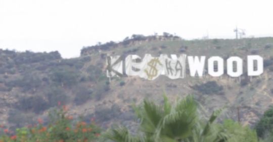 Hollywood becomes Ke$hawood