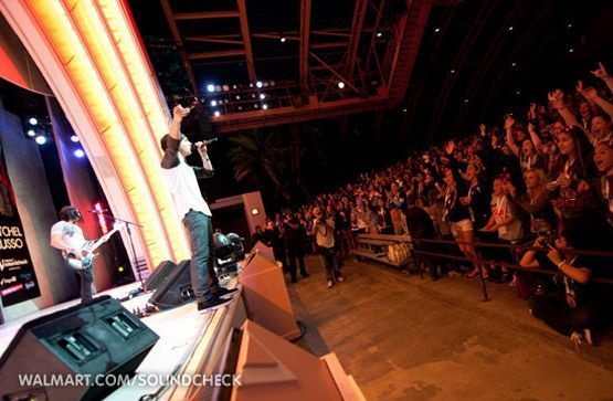 Mitchel Musso on Walmart Soundcheck viewing audience